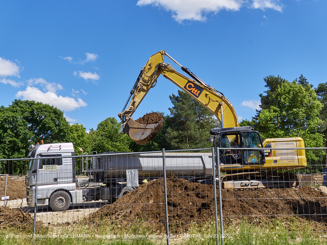 23.06.2022 - Baustelle zur Mütterberatung und Haus für Kinder